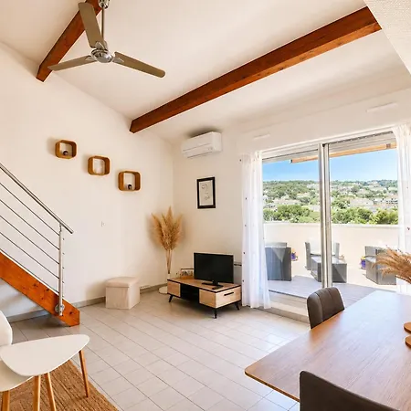 Spacieux T3, Terrasse Vue Montagne - 6 Pers. - Fr-1-472-221 Apartment Sète